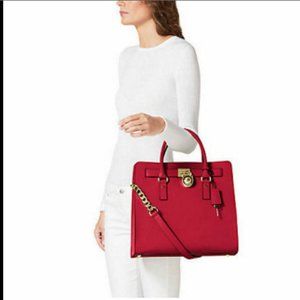 Michael Michael Kors Hamilton Large Saffiano Leather Tote